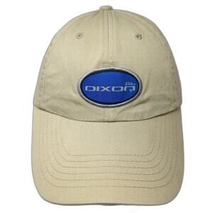 Dixon ZTR Zero Turn Mower Baseball Cap Beige One Size Slideback Hat Embroidered
